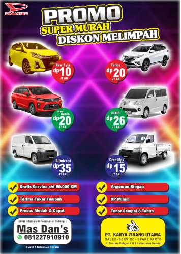 PROMO SUPER MURAH DAIHATSU karyazirangutama 2026